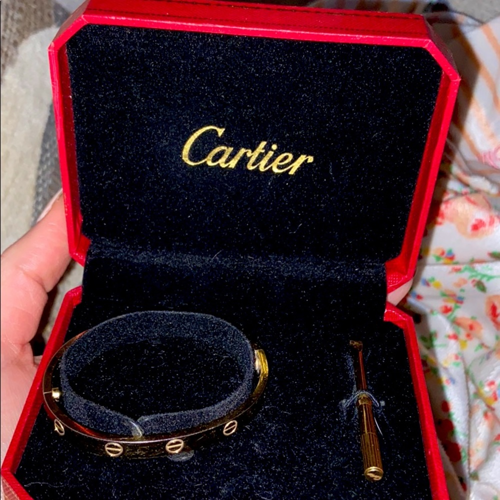 Cartier bracelet Gold